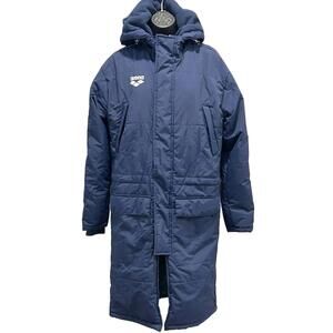 Arena Swim Team Parka "Navy Blue" Unisex Adult Small
